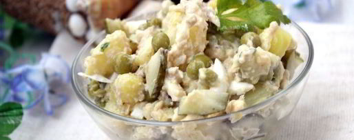 Шаг 4: картофельного салата с тунцовым соусом