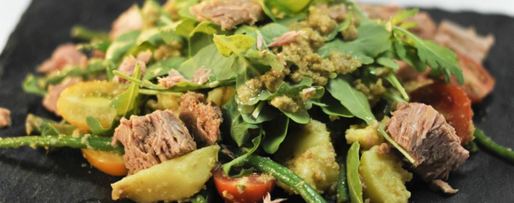 Шаг 3: картофельного салата с зеленой фасолью