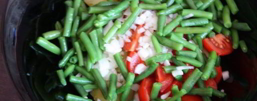 Шаг 7: салата из картофеля, фасоли и тунца