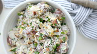 Рецепт Салата из картофеля и бекона