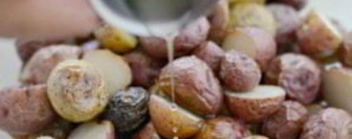 Шаг 2: салата из картофеля и бекона