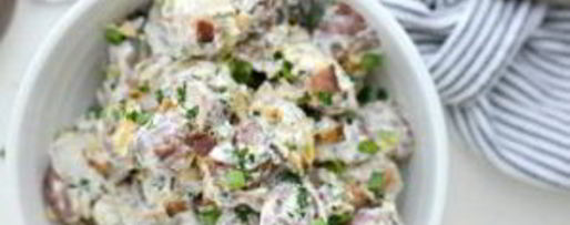 Шаг 4: салата из картофеля и бекона