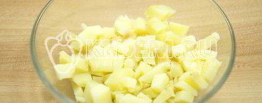 Шаг 3: салата из картофеля с морковью по-корейски