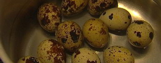 Шаг 1: салата из молодого картофеля с перепелиными яйцами