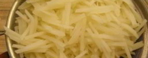 Шаг 1: салата картофельного корейского