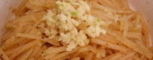 Шаг 4: салата картофельного корейского