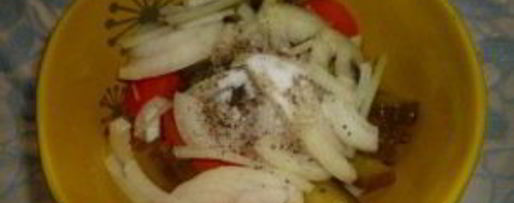 Шаг 2: салата картофельного с огурцами