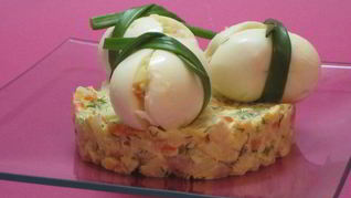 Рецепт Салата картофельного с сельдью