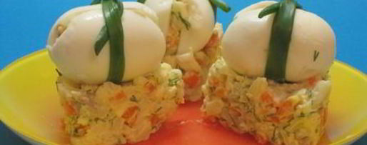 Шаг 5: салата картофельного с сельдью