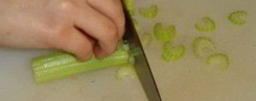 Шаг 3: салата с картофелем и курицей