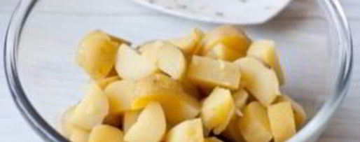 Шаг 6: салата с картофелем и курицей