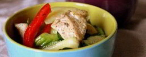 Шаг 8: салата с картофелем и курицей