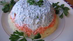 Рецепт Слоеного картофельного салата