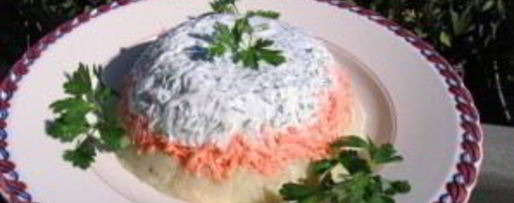 Шаг 4: слоеного картофельного салата