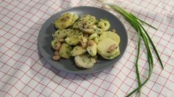 Рецепт Теплого салата с картофелем