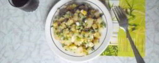 Шаг 4: зимнего картофельного салата