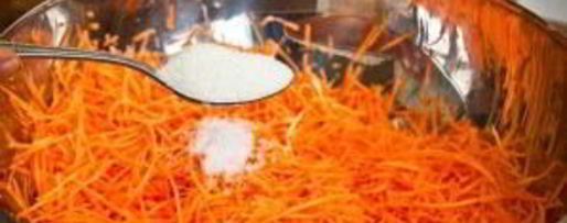 Шаг 2: морковного салата по-корейски