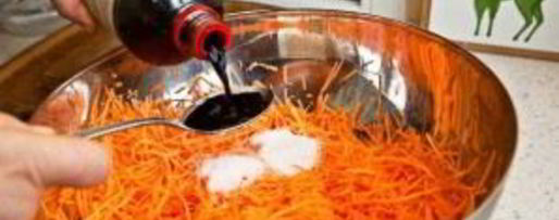 Шаг 3: морковного салата по-корейски