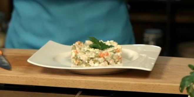 Рецепт диетического slim оливье