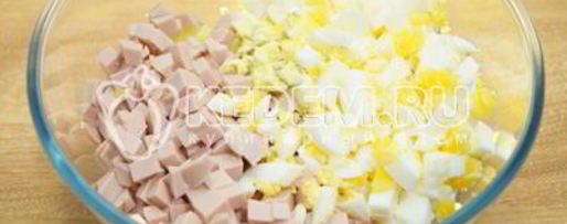 Шаг 2: оливье классический