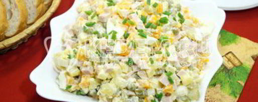 Шаг 6: оливье классический