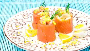 Рецепт Оливье-роллов