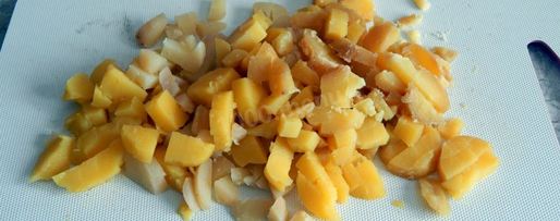 Шаг 4: оливье с говядиной