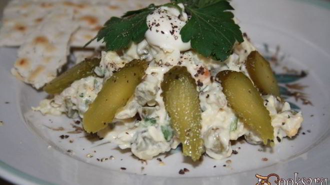 Рецепт Оливье с куриной грудкой