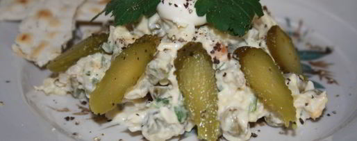 Шаг 5: оливье с куриной грудкой