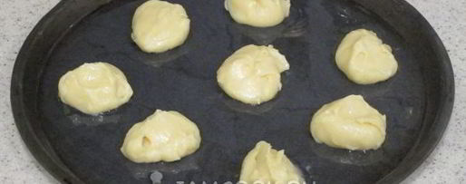 Шаг 7: профитролей с оливье