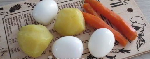 Шаг 9: профитролей с оливье