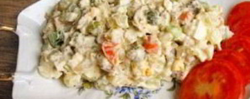 Шаг 4: салата оливье новогодний