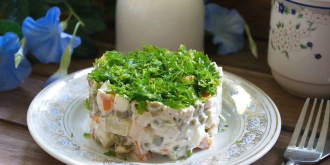 Рецепт салата оливье оригинальный