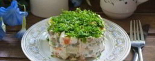 Шаг 5: салата оливье оригинальный