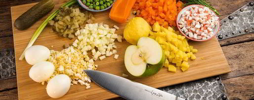 Шаг 3: салата оливье с домашним майонезом