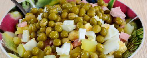 Шаг 5: салата оливье с колбасой без моркови