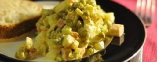 Шаг 7: салата оливье с морковью