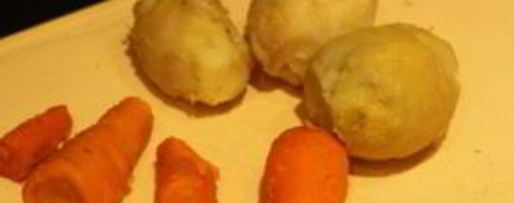 Шаг 1: салата оливье со свежим огурцом