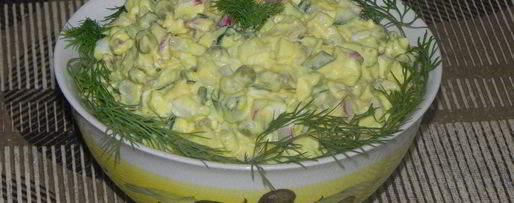 Шаг 4: салата осеннего оливье