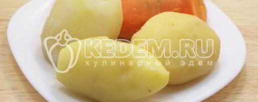 Шаг 1: салата с курицей праздничное оливье