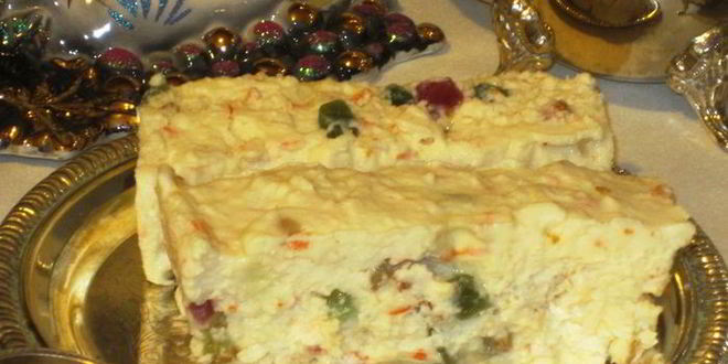 Рецепт сладкого десерта оливье с маскарпоне