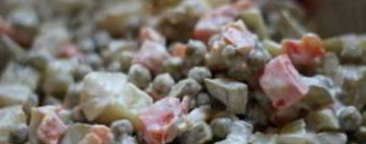 Шаг 4: вегетарианского оливье