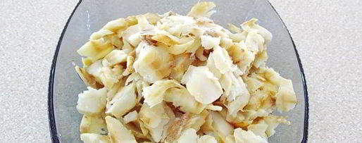 Шаг 2: рыбного салата с консервированной фасолью