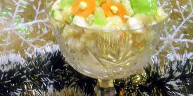 Рецепт рыбного салата