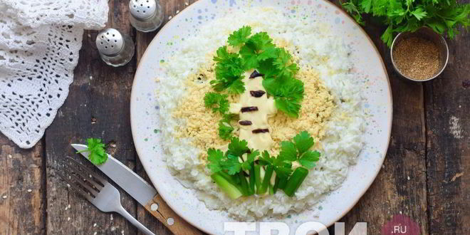 Рецепт салата березка