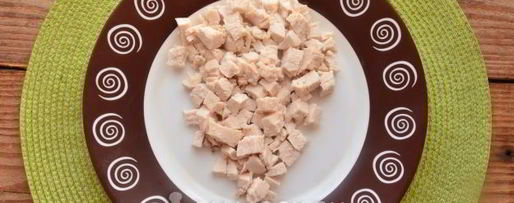 Шаг 3: салата ежик с корейской морковью