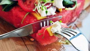 Рецепт Салата из арбуза