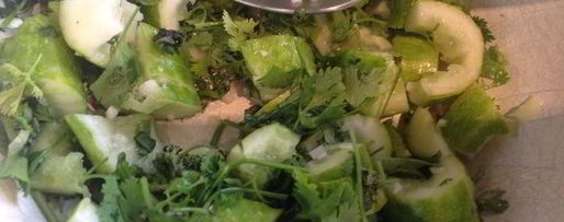 Шаг 2: салата из битых огурцов