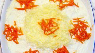 Рецепт Салата из курицы с корейской морковкой