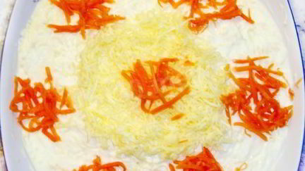 Рецепт Салата из курицы с корейской морковкой